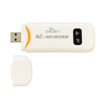 China Sailsky 4G WiFi dongles 150mbps 4g USB wireless dongle with sim card slot 9.5X3.4X1.1cm for sale