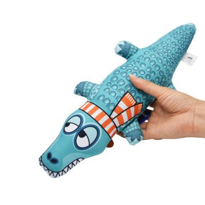 China 2020 Dog Bite Resistant Canvas Crocodile Sustainable Eco - Friendly Interactive Dog Toys for sale