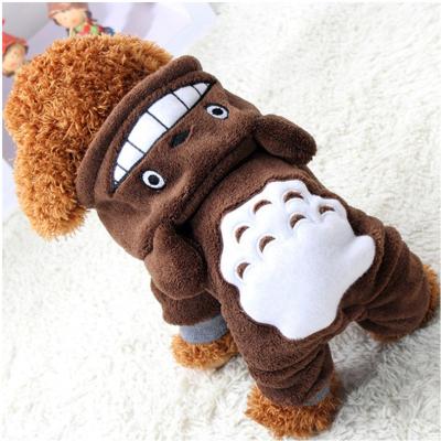 China Sustainable Eco-Friendly Wholesale Teddy Small Totoro Simply Transformation Dog Pet Clothes for sale