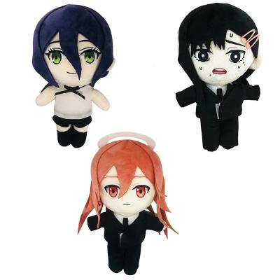 China Cotton Anime Higashiyama Kobeni Cosplay Dolls Chainsaw Man Cute Hayakawa Aki Doll Toys Holiday Birthday Gifts for sale