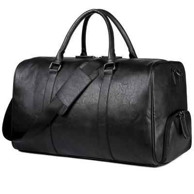 China NATIONAL Fashion Duffel Bags Mens GYM Duffel Bag Leather Travel Sports Waterproof Bag for sale