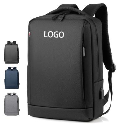 China With 2023 New Custom Luxury USB University Student Business Men's Business Computer Backpack Bag Waterproof Laptop Backpack for sale