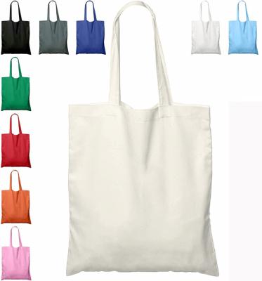 China Eco-Friendly Tote Bag With Custom Printed Logo Canvas Shopper Bag With Reusable Canvas Zipper Shopping Bags for sale