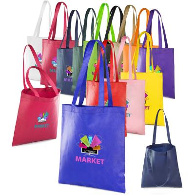 China Popular Reusable Reusable PP Nonwoven Bag PP Nonwoven Woven Sack Woven Tote Bag for sale