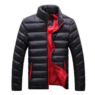 China New Men's Winter Thin Coats Waterproof Men With Collar Comic Men's Padded Jacket Youth Down Padded Jacket for sale