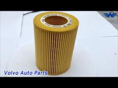 Yellow Volvo Auto Parts Air Filter Rubber 31370984 For Car