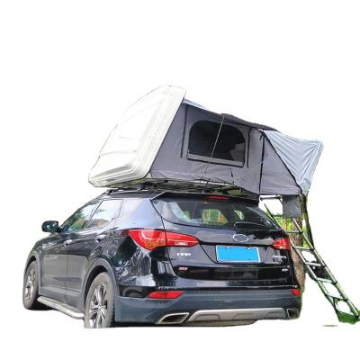 China Double Window Design Space 215*215*125 Folding Car Tent Car Roof Tent Straight Tying Type Large for sale