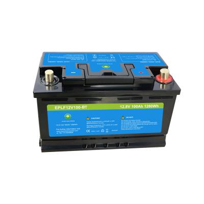 China Deep cycle toys low temperature lifepo4 12V 100ah with low temperature cell lithium battery pack for rv, motorhome, motorhome for sale