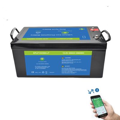 China RV hot sale 2021 12 volt lithium low temperature battery pack for rv, camper, motorhome low temperature battery widely used for sale