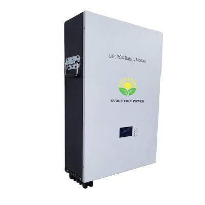 China Wall Mounted Toys 48V 100Ah Lifepo4 LiFePo4 Battery 5KWh 10KW Lithium Battery Rechargeable For Storage Home Power Supply for sale