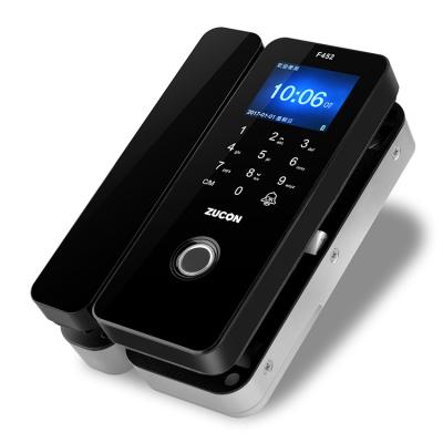 China 2021 ABS New Arrival Time Attendance Fingerprint Card Open Smart Digital Sliding Glass Door Lock for sale