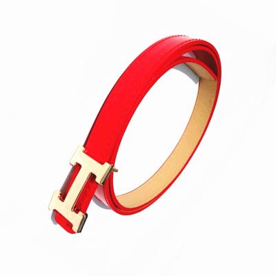 China New Women's All-match Thin Fashion Korean Style Casual Belt Belt Candy Color Decorative One-Piece Dropshipping for sale