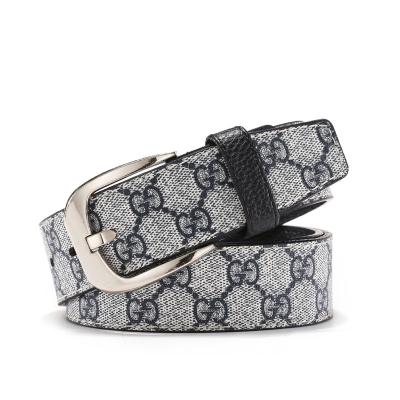 China ALLOY fashion leisure men's and women's artificial leather PU belt, fashion belt for sale