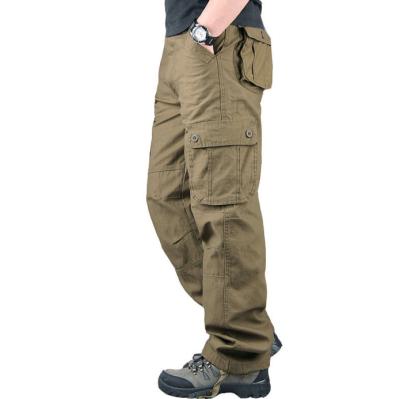 China Anti-wrinkle wear-resistant workwear long plus size men's spring and autumn work pants thick casual pants insurance pants men for sale