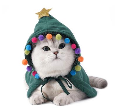 China Creative Viable Christmas Clothes For Pet Costume Coat Dog Cat Funny Christmas Coat For Small Dogs Cats Pet Festival Clothes for sale