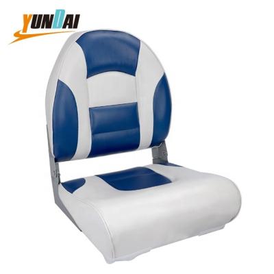 China Marine Boat Seats Captain Seats Manufacture Fishing Boat Accessories Luxury High Back Folding Chairs Suppliers for sale