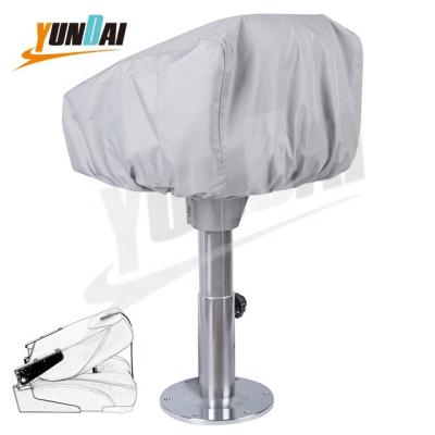 China Including Hot Sale Wholesale Marine Polyester Canvas Boat Seat Cover Strip 600D Boat Back Seat Cover Waterproof High Back Heavy Duty Manufacture for sale