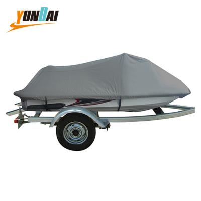 China Including YUNDAI 600D PWC Jet Ski Boat Breathable Watercraft Wave Back Runner Waterproof Cover Universal Waterproof Boat Cover for sale