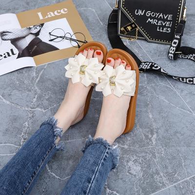 China Damping 2022 New Logo Design SAYAS Sandals Heronsbill Women Outdoor Slipper Flat Custom Ladies Slippers Wholesale for sale