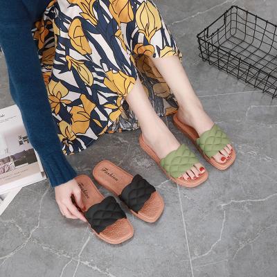 China SAYAS 2022 Beauty Comfort Bath Shower Damping Slips Cute Cheap Fashion Wholesale Trend Waterproof Summer Slugged Bottom Women Slippers for sale