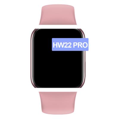 China Touch Screen Pro 1.7 IPS Dual Buttons Smart And Wireless Charging Smartwatch Waterproof Smartwatch Hw22 Tracker Hw22 Pro for sale