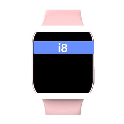 China Pro Max Hiwatch App Reloj Online Smart Watch Smartwatches New Arrivals 2022 I8 Touch Screen Series 8 Wristband for sale