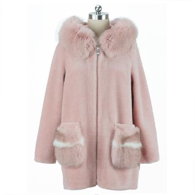 China Warm Warm Women Coat Winter Jackets Plus Size Outdoor Zipper Jacket Girl Winter Wool Warm Coat Ladies for sale