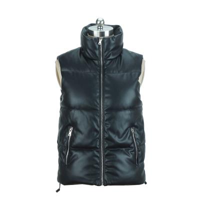 China Autumn Winter Stand Collar Long sleeveless vests Anti-wrinkle women's vest coat 2021 outdoor sports warm padded vests for sale