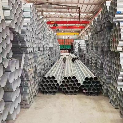 China hot dipped galvanized gas pipe round steel pipe astm a53 dn80 hot dipped galvanized steel pipe for sale