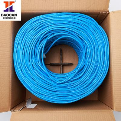 China High Quality PVC PE PVC UTP Cat 6 FTP Cat 6 Network Cable cat6a cat6 cat6e Ethernet LAN Cable For Internet Cat 6 Cable for sale