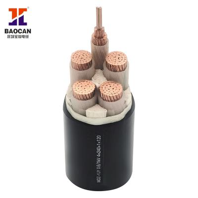 China Underground 4 Core Electrical Cable 25mm 35mm 50mm 70mm 95mm 120mm 185mm 240mm 300mm Underground Electrical Armored Power Cable for sale