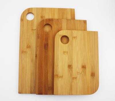 China Sustainable Eco-friendly Natural Custom Logo Kitchen Bamboo chopping Board for sale