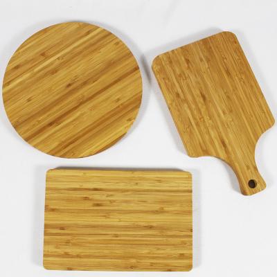 China Sustainable High quality customize  bamboo chopping  board set for kitchen for sale