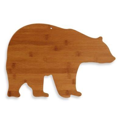 China Sustainable OEM LOGO Custom Animal shape bamboo cutting board for sale