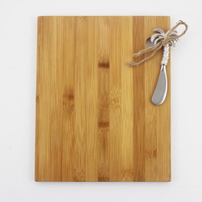 China Sustainable Bamboo Cutting Board and knife sharpener for Meat Cheese for sale