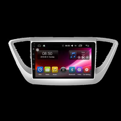 China IYING Android 10 6+128G AM/FM GPS Auto Radio RDS Head Unit For Hyundai Solaris 2 2017-2018 Navigation Car Multimedia DVD Players for sale