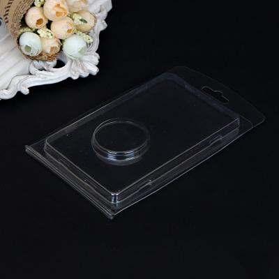 China Custom Material Double PET Plastic Blister Pack With Insert Card For Coins Blister Pack for sale