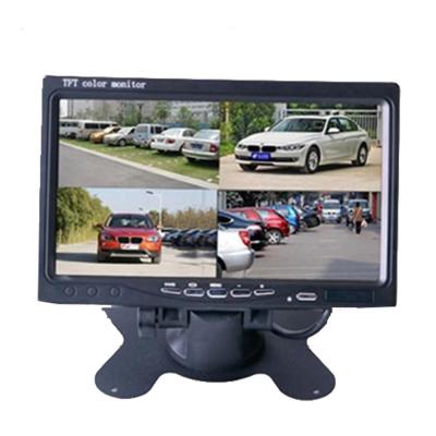 China Car Reversing Aid 7 Inch TFT LCD Car Quad Monitor for sale