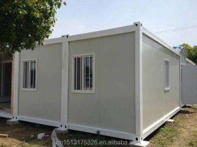 China Carport Folding Expandable Shipping Container House To South Africa for sale