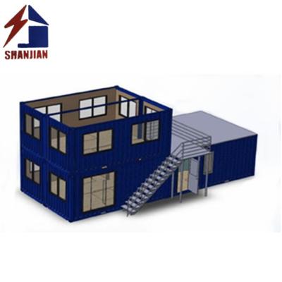 China Professional High Quality Parking Lot Container Houses Container Mobile Home for sale