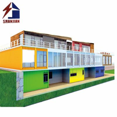 China Luxury Parking Lot Container Houses Stackable And Detachable Container Homes for sale