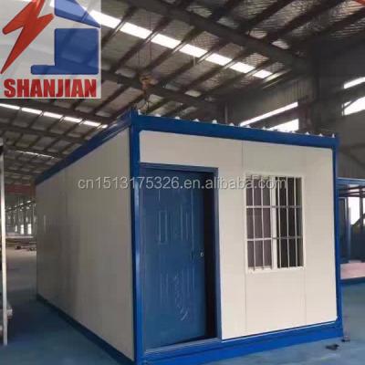 China 2018 Parking Lot Light View Folding Container Homes/Container Building/Open Side Container for sale