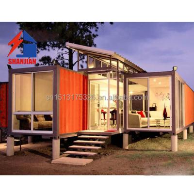 China Luxury Hotel Movable 20ft Shipping Container House For Sale for sale