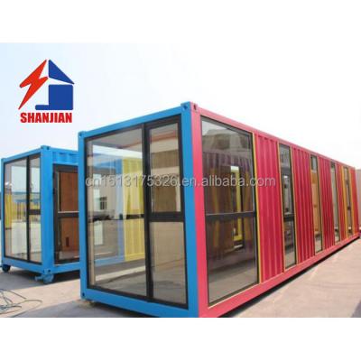 China Cheap House 20ft Prefab Shipping Container House For Sale for sale