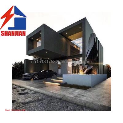 China China Style Modern European Villa Kit House Modular Home Prefab Villa Villa-002 for sale