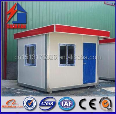 China House Prefab Guard House , Sentry Box Shop For Sale With Sandwich Panel for sale