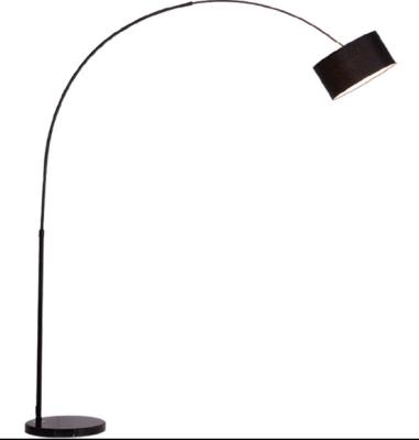 China Modern New Design Lamp Large Led Floor Lamp Modern For Hotel Living Room Black Fabric Shade Position Lamp for sale