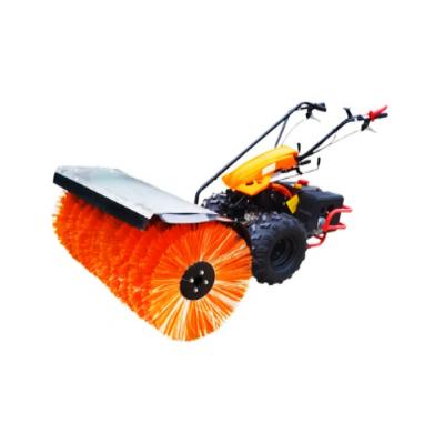 China Truss Full Gear Full Hydraulic Snow Sweeper , Small Hand-push Type Road Snow Brush Sweeper for sale