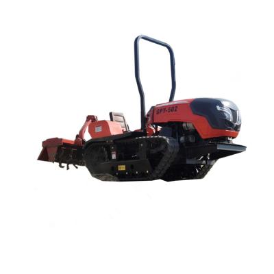 China Rears Crawler Tractor Orchard Hilly Greenhouse Mountain And Hilly Crawler Rotary Tiller for sale