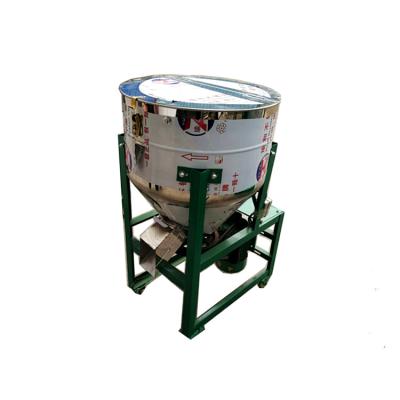 China Powder Stainless Steel Mixer 100KG/150KG/200KG Vertical Plastic Granules Color Mixer for sale